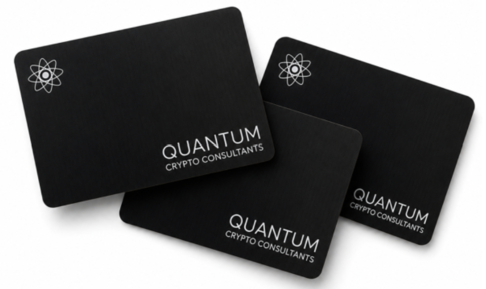 Quantum Crypto Tangem Card Hardware Wallet - Pack of 3 - Image 2