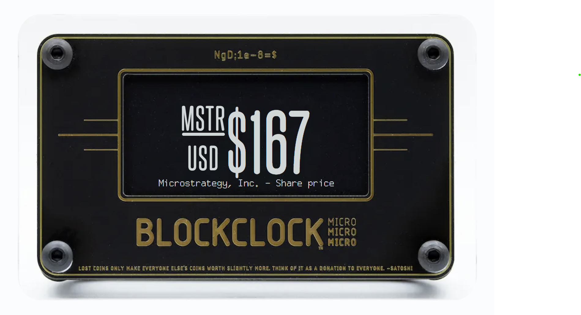 Coinkite Block Clock Micro - Image 3