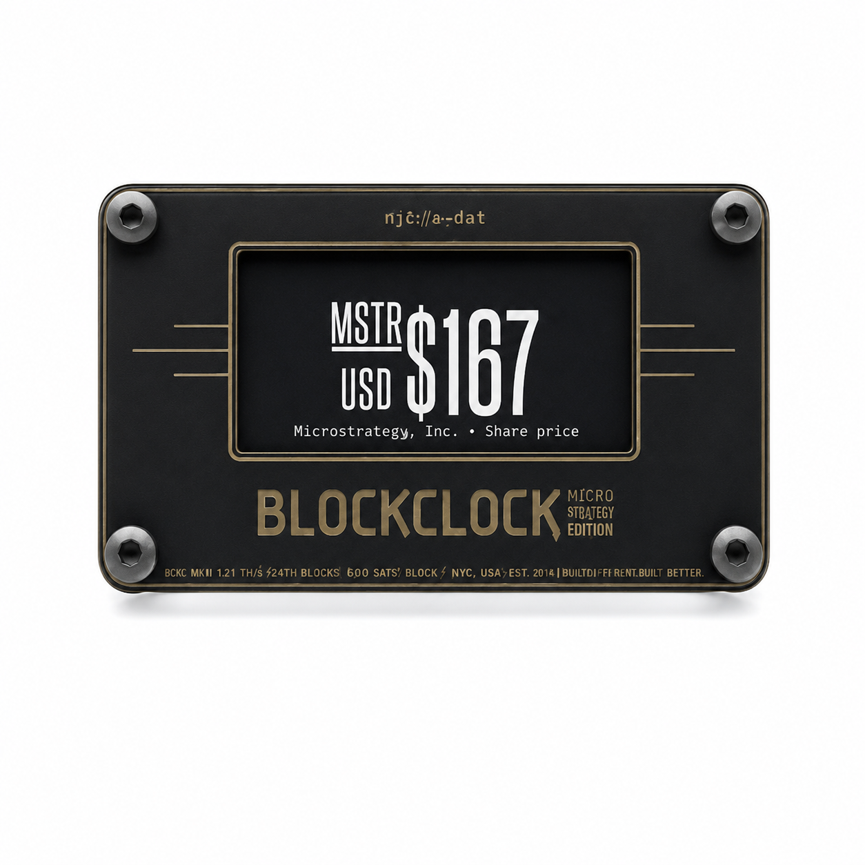 Coinkite Block Clock Micro